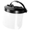 Face shield, 1 mm thick (replaceable protective glass)