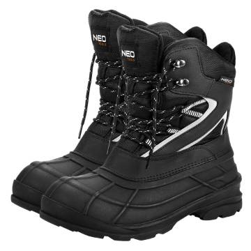Snowboots with reflective stripes, size 42