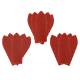 Delta sanding paper, velcro 32 x 92 mm, K60, K100, K180, 15 pcs set