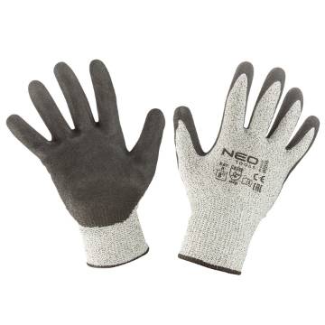 Anti-cut gloves, nitrile coated, 4X43D, 8"