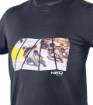 Printed T-shirt, motorbike, size S