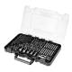 Drill and bit set, sockets, 120 pcs