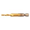 HSS TiN threading drill bit, M4 x 0.7 mm, Hex