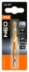 HSS TiN threading drill bit, M4 x 0.7 mm, Hex