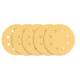 Sanding paper, velcro 180 mm, K180, 5 pcs, with 8 holes for sander 59G263