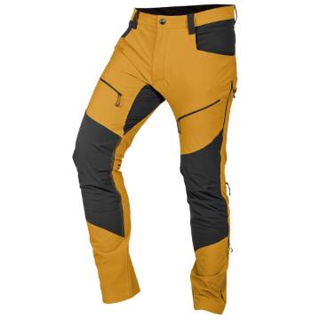 Work trousers OUTDOOR, 4 way stretch, mustard, size S