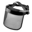 Face shield, mesh face