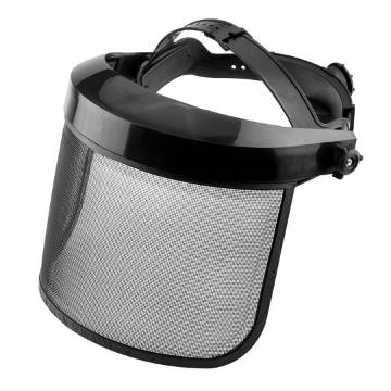 Face shield, mesh face