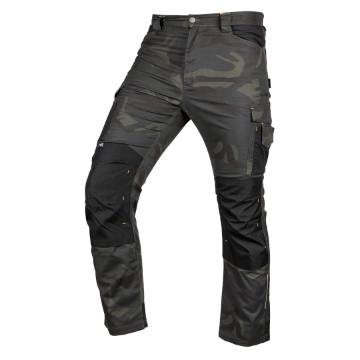 Mix&Match work trousers, Canvas, Cordura reinforcements, green morocco, size XL