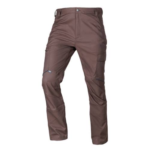 Mix&Match work trousers, stretch, brown, size XS
