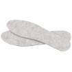 Felt shoe insoles, size 42-43