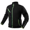 PREMIUM work fleece, black, Cordura reinforcements, size S