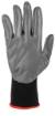 Work gloves, nitrile coated polyester, 4131X, size 7