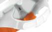 Safety helmet certified, white