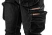 5 pockets work trousers DENIM, black, size L