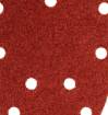 Delta sanding paper, velcro 140 x 140 x 80 mm, K40, 5 pcs, with holes