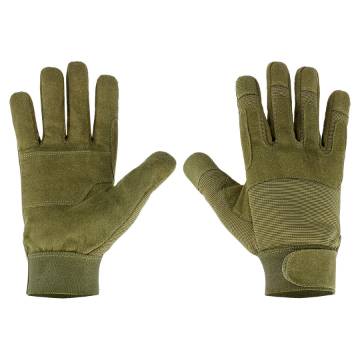 Tactical gloves, synthetic leather, size 8