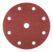 Velcro sanding discs  150 mm, P180, 5 pcs, with 9 holes for 04-721