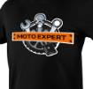 Printed T-shirt, MOTO Expert, size M