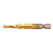 HSS TiN threading drill bit, M5 x 0.8 mm, Hex