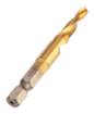 HSS TiN threading drill bit, M5 x 0.8 mm, Hex