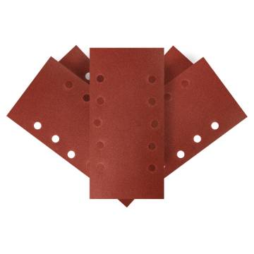Sanding paper, velcro 115 x 230 mm, K180, 5 pcs, with holes