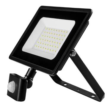 Spotlight with a motion sensor SMD 50W 4000 lm 230V