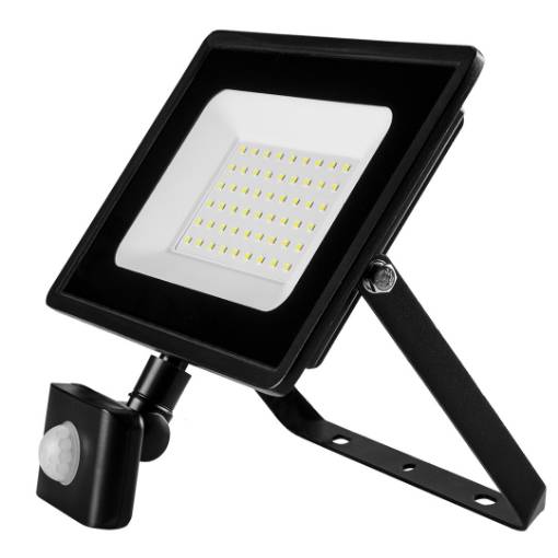Spotlight with a motion sensor SMD 50W 4000 lm 230V
