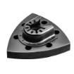 Sanding pad with Velcro, 83 x 83 x 83 mm, quick-attachment