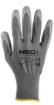 Work gloves, PU-coated polyester, 4131X, size 10