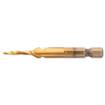 HSS TiN threading drill bit, M3 x 0.5 mm, Hex