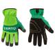 Work gloves, leather, 10"