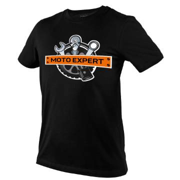 Printed T-shirt, MOTO Expert, size L