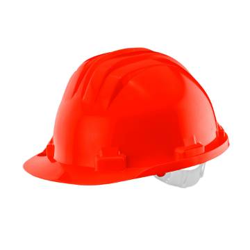 Safety helmet certified, red