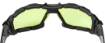 Safety glasses with foam inlay, yellow lenses, resistance class FT