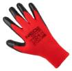 Work gloves, latex-coated polyester (crincle), 3131X, size 7