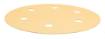 Sanding paper, velcro 225 mm, K180, 5 pcs, with 6 holes for sander 59G264, 59G265