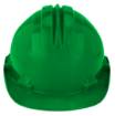 Safety helmet certified, green