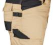 Mix&Match work trousers, Canvas, Cordura reinforcements, beige and black, size XXXL