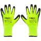 Insulated work gloves, latex coated nylon, 4142X, size 10