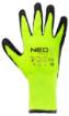 Insulated work gloves, latex coated nylon, 4142X, size 8