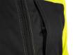 Softshell high visibility work jacket, black-yellow, size XL