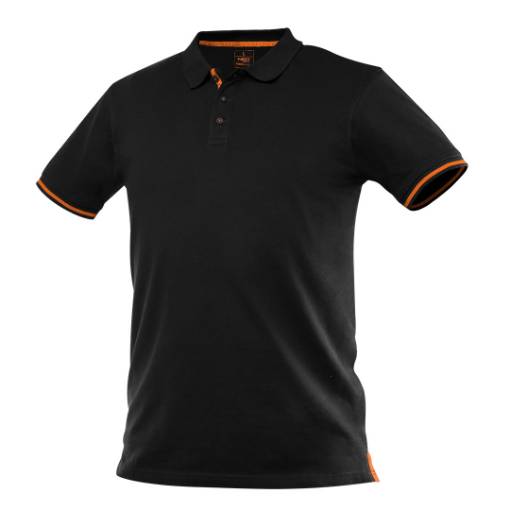 Polo shirt Neo Garage, 100% cotton pique, size M