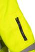 High visibility work jacket 3 in 1, insulated, yellow and black, size XXXL