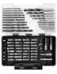 Drill and bit set, sockets, 66 pcs