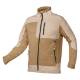 OUTDOOR softshell sweatshirt, beige, size L