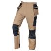 Mix&Match work trousers, 4 way stretch, with holsters, Cordura, beige/black, size XXL