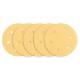 Sanding paper, velcro 225 mm, K120, 5 pcs, with 6 holes for sander 59G264, 59G265