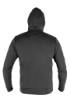 COMFORT hooded sweatshirt, grey, size XXL
