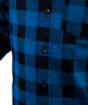 Flannel shirt, navy blue, size S
